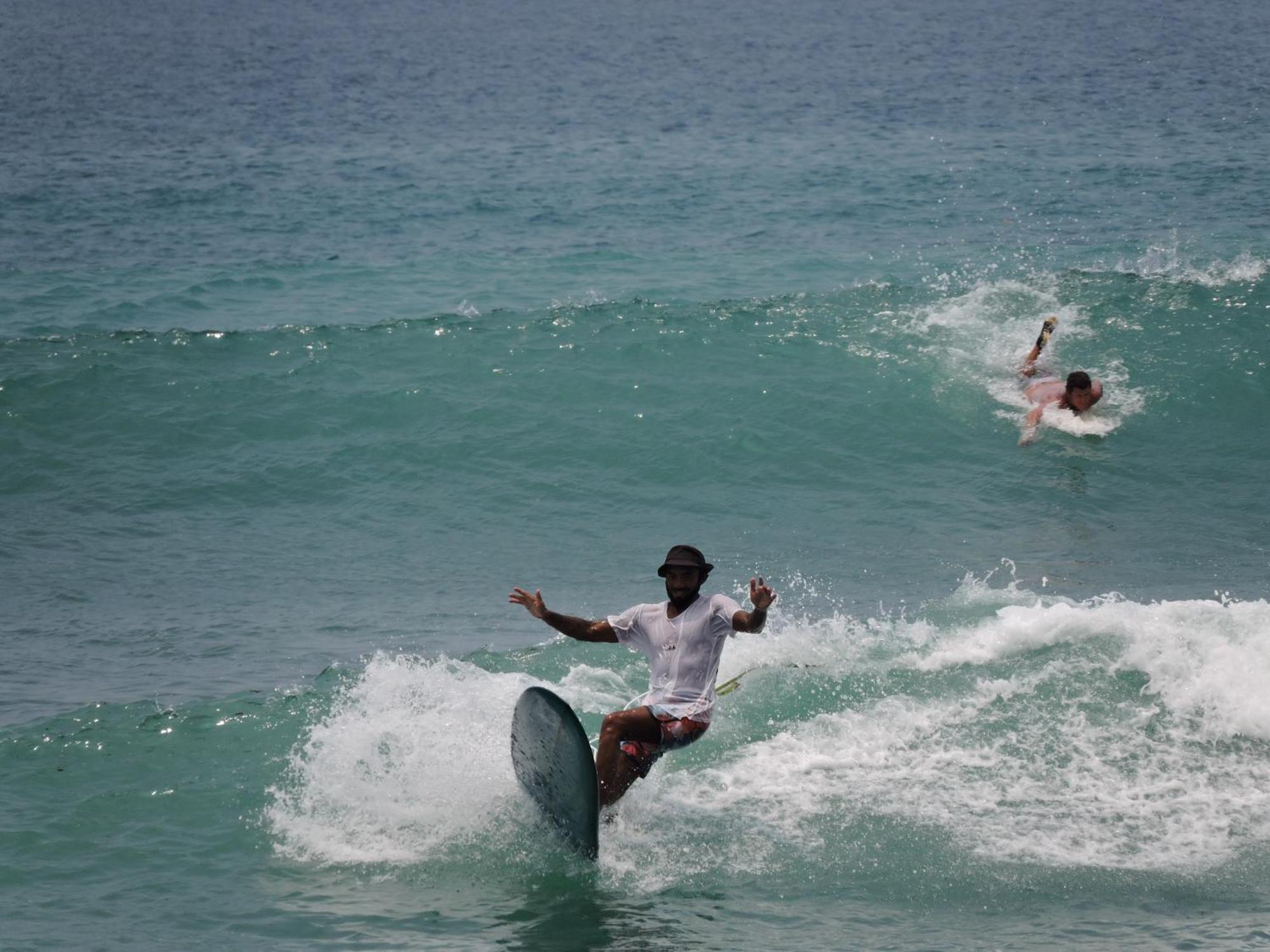 Ferienwohnung Ayolah Surf House &Surf Camp Jembrana Exterior foto